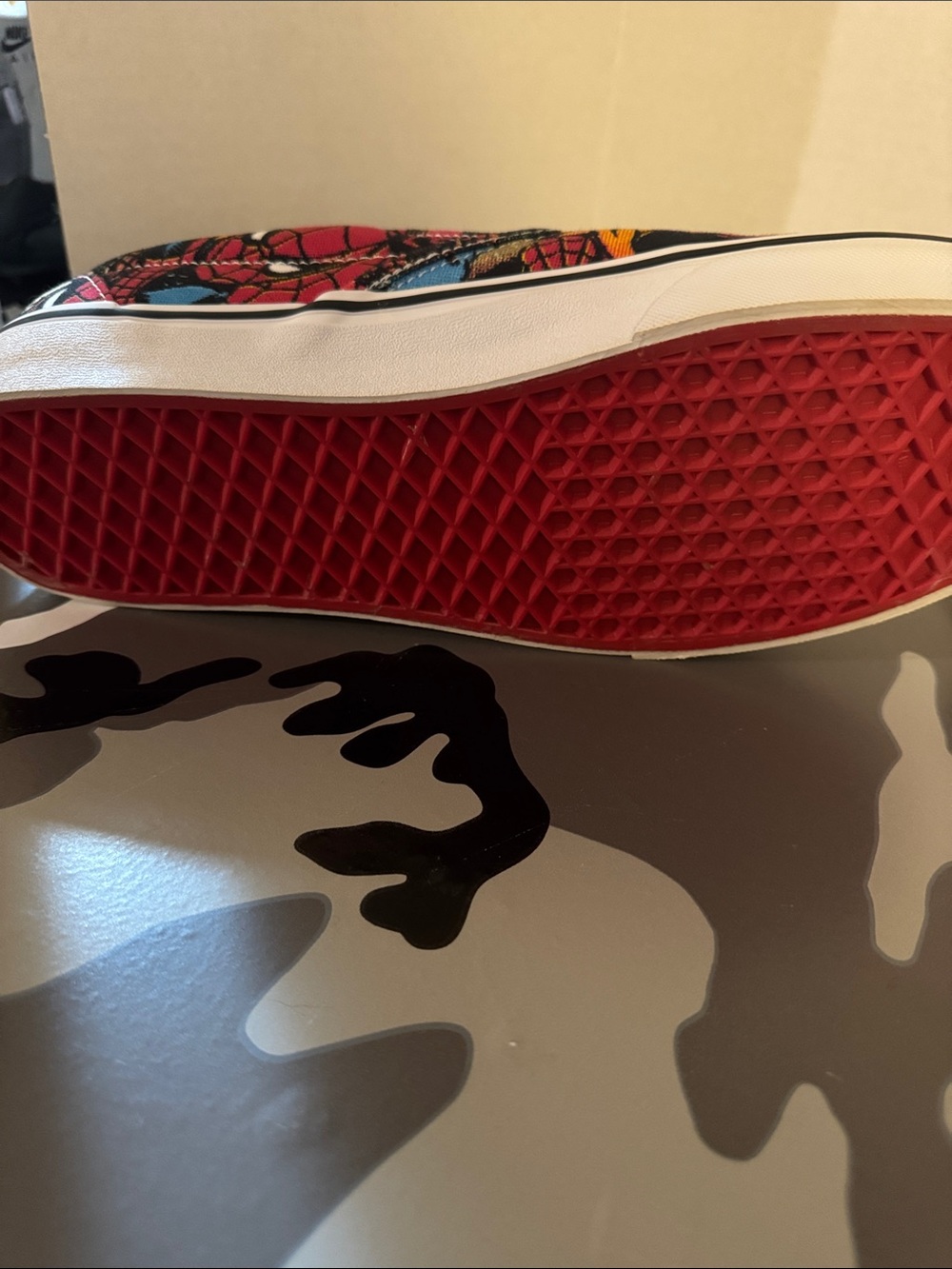 Vans Slip-On Canvas Sneakers - Red, Blue, Black legit - Picture 6 of 7
